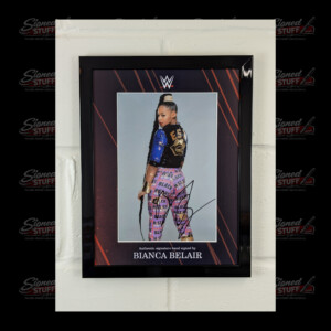 Bianca Belair WWE signed photo v3